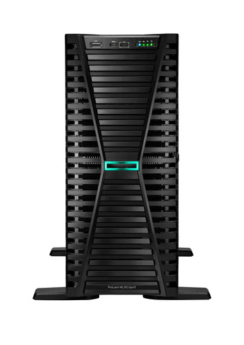 HPE ProLiant ML110 Gen11 5416S 2.0GHz 16c 1P 2x32GB-R 8SFF MR408i-o 2x960GB SSD 2x800W PS NA Server