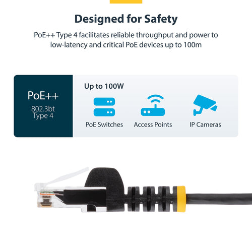 StarTech.com N6PAT25CMYLS networking cable