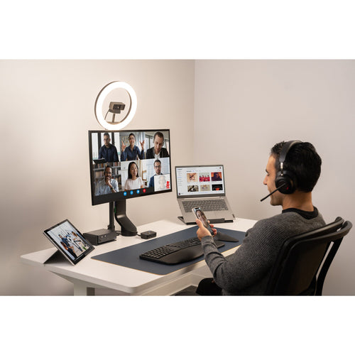 Kensington SmartFit Easy Riser Go Laptop-Ständer – Verstellbares ergonomisches Design für Laptops bis zu 17 Zoll