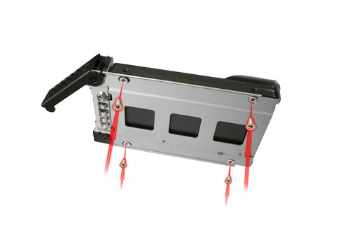 Drive Bay Panel Icy Dock MB699VP-B 15mm Dual 4cm Fans 32Gbit/s Metal
