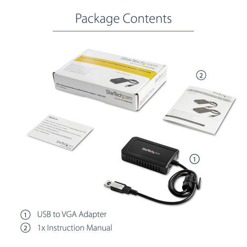 StarTech.com USB2VGAE3 USB graphics adapter