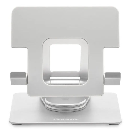 Viewsonic LCD-STND-001 Silberner Multimediaplattenwagen | 17" Verstellbarer Ständer | 360° Drehung