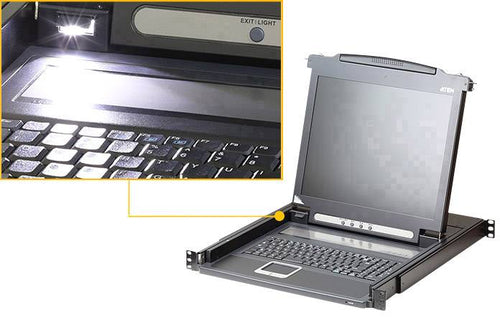 KVM-Switch ATEN CL1000M 2-Port USB-HDMI-Konsolenverwaltung
