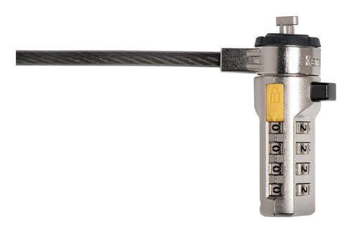 Kensington Combination Cable Lock 1.8m Wedge Carbon Steel Silver