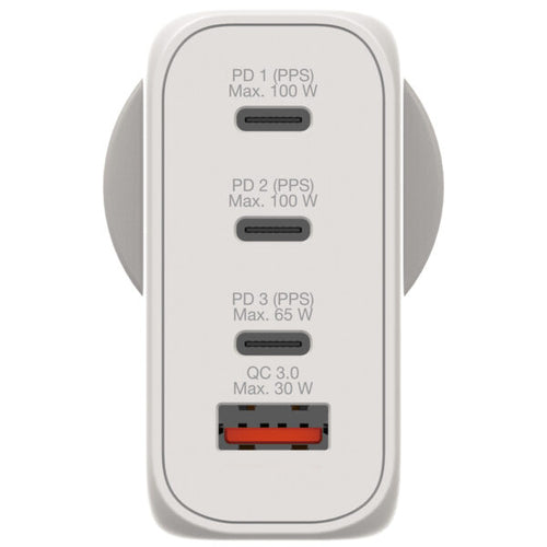 Verbatim 100W 4-Port GaN Wall Charger