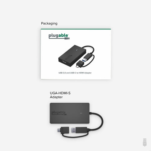 Plugable Technologies UGA-HDMI-S USB graphics adapter