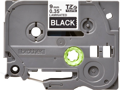 Brother TZE-325 Label-Making Tape 9mm Black 8m Roll