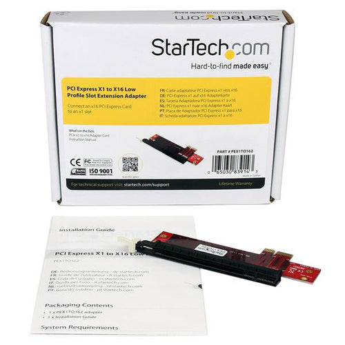 StarTech.com PEX1TO162 interface cards/adapter