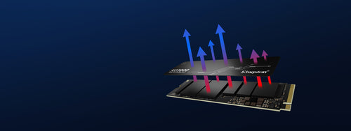NVMe M.2 SSD Kingston KC3000 4TB Read up to 7000MB/s