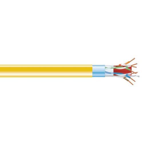 CAT6a Netzwerkkabel 305m U/UTP Gelb High-Speed