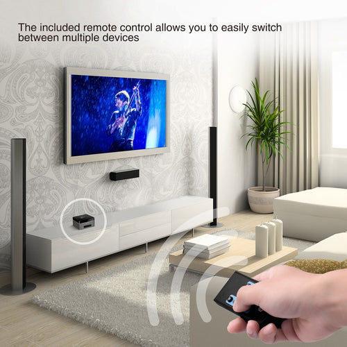 HDMI Video Switch Siig 4K 18.2 Gbit/s 600MHz Aluminium Housing
