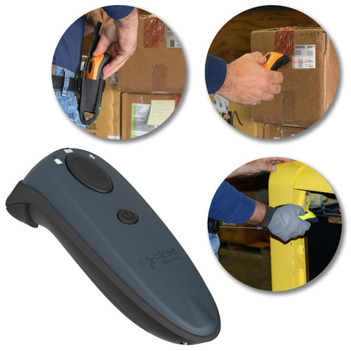 Handheld Barcode Scanner Socket Mobile DuraScan D740 1D 2D Formats LED Indicator