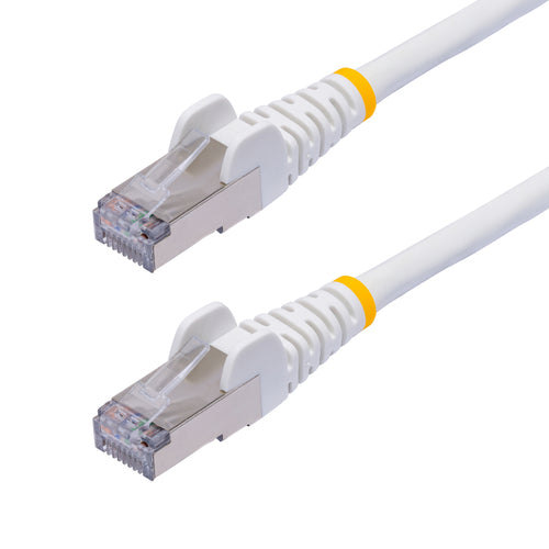 CAT8 Ethernet Cable 1ft White Snagless RJ45 25G 40G 2000MHz