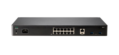 HPE Aruba Networking 9012 (RW) 12xGbE 6xPoE+ Branch 2K Clients - 32 APs Gateway gateway/controller