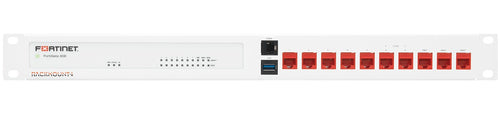 Rackmount Kit for FortiGate 60E 61E Mounting Bracket White