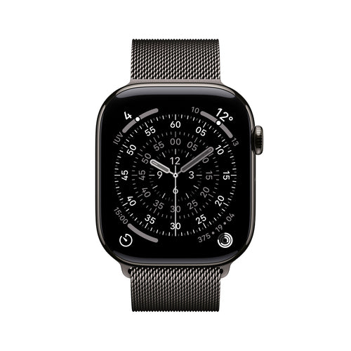 Apple Watch Series 11 GPS + Cellular 46mm Schieferfarbenes Titan OLED Touchscreen 64GB