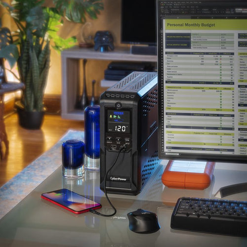 CyberPower LCD BRG1500AVRLCD2 uninterruptible power supply (UPS)