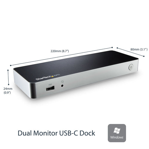 StarTech.com MST30C2HHPDU laptop dock/port replicator