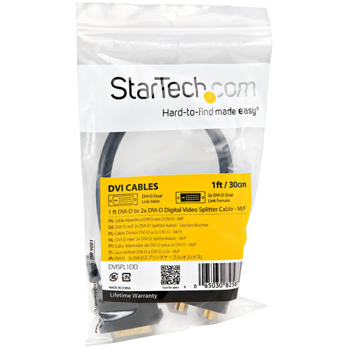 StarTech.com DVISPL1DD DVI cable
