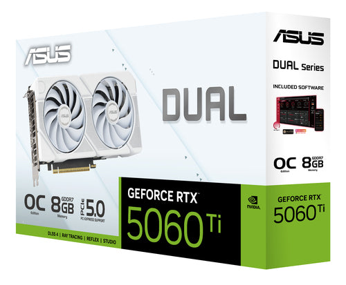 ASUS Dual -RTX5060TI-O8G-WHITE