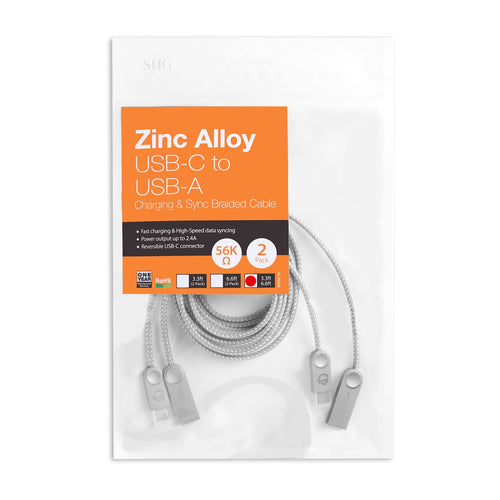 USB Cable Siig CB-US0R11-S1 2m USB A to USB C Male Connector 0.48 Gbit/s