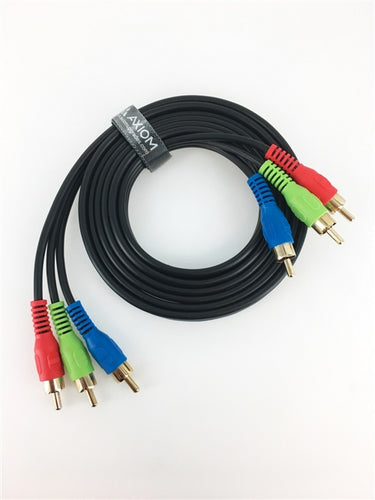 Axiom RCA 1.8m Komponenten-Videokabel (YPbPr)