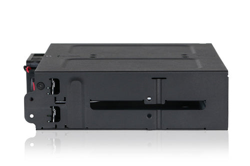 5.25 Inch Icy Dock HDD Cage 2.5 Inch Black Metal