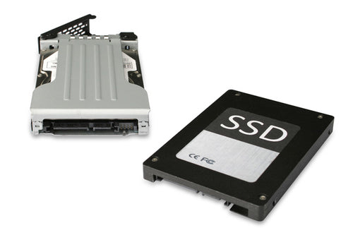 5.25 Inch Icy Dock HDD Cage 2.5 Inch Black Metal