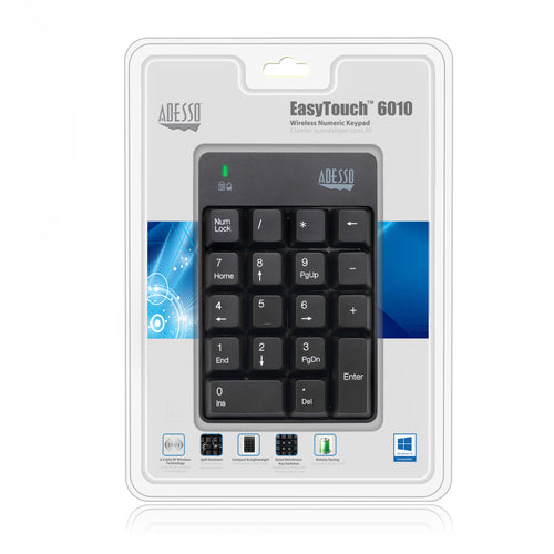 Adesso WKB-6010UB numeric keypad