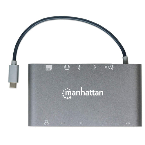 Manhattan 152808 laptop dock/port replicator