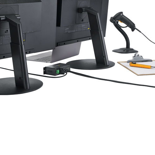 StarTech.com USB 2.0 Hub mit 7 Ports – Industrieller USB-A Hub aus Metall mit Überspannungsschutz