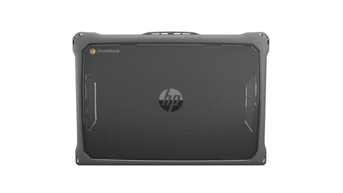 MAXCases EXTREME SHELL-F2 SLIDE CASE FÜR HP FORTIS CHROMEBOOK G11 14 (GRAU/KLAR)