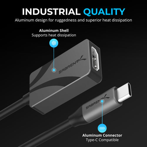 Sabrent DA-CH4K video cable adapter