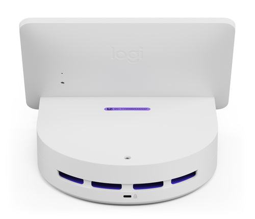 Video Conferencing System Logitech Logi Dock Flex High-Quality Audio Seamless Connectivity White
