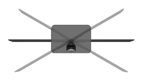 Neomounts DS45-430BL12 TV mount/stand
