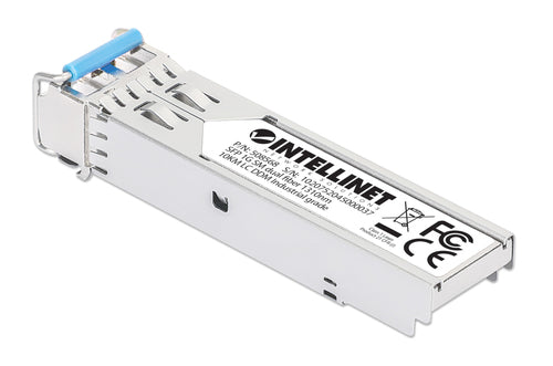Gigabit Fiber SFP Optical Transceiver Module Intellinet 1000Base-LX 10 km