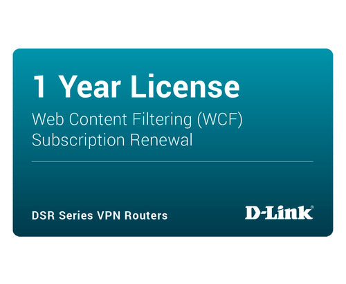 D-Link DSR-250-WCF-12-LIC software license/upgrade