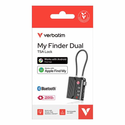 Verbatim My Finder Dual TSA Lock