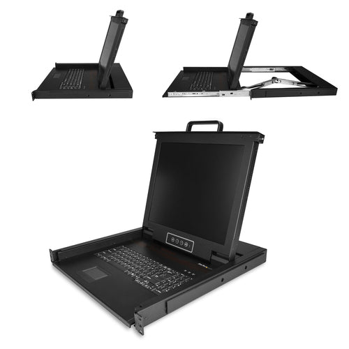 StarTech RKCONS1701 Rackmount KVM Console - 17" LCD Monitor, USB & VGA Support
