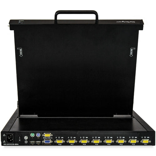 StarTech.com RKCONS1708K 8-Port Rackmount KVM-Konsole – 17"-LCD-Monitor