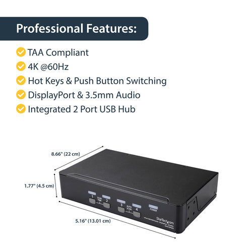 StarTech.com SV431DPUA2 KVM switch