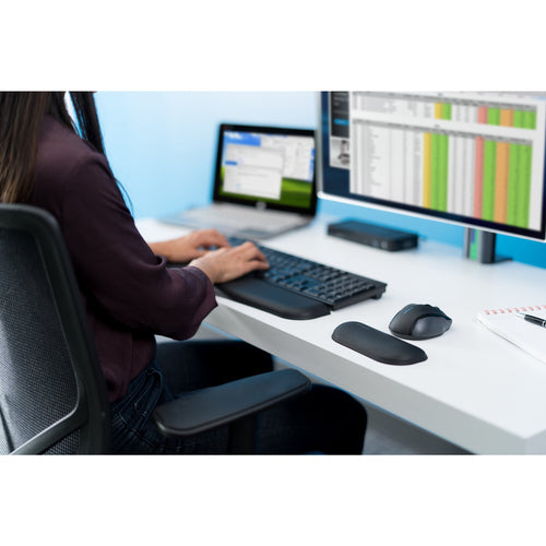Wrist Rest Kensington ErgoSoft Gel TPU 25.4mm Black
