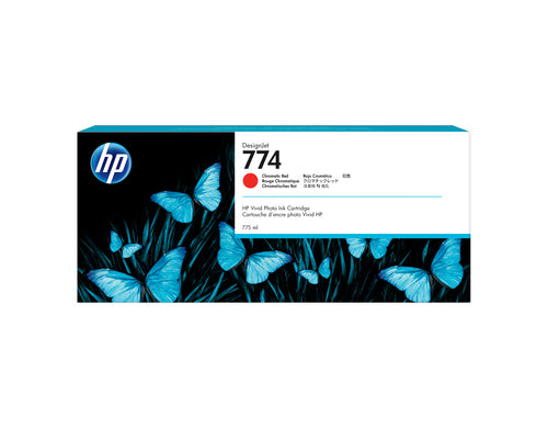 HP 774 Chromatic Red Tintenpatrone für DesignJet Z6810 & Z6610 - 775 ml - Thermischer Tintenstrahl