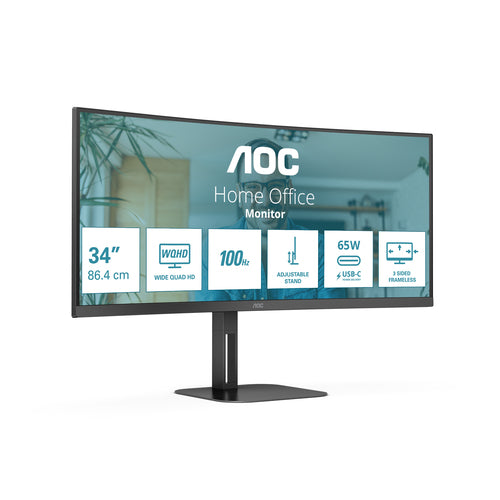 AOC V5 CU34V5C/BK computer monitor