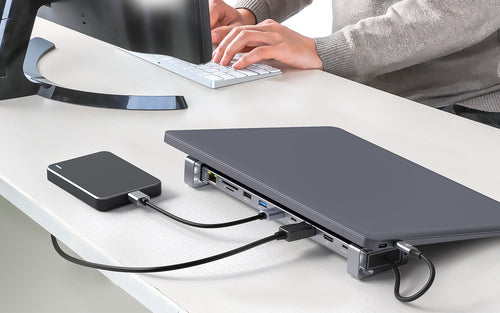 Manhattan 190398 laptop dock/port replicator