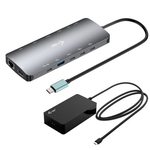 i-tec Metal C31NANOTRIPLED140UK laptop dock/port replicator