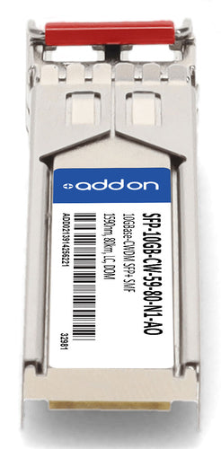 AddOn Networks SFP-10GB-CW-59-80-N1-AO network transceiver module