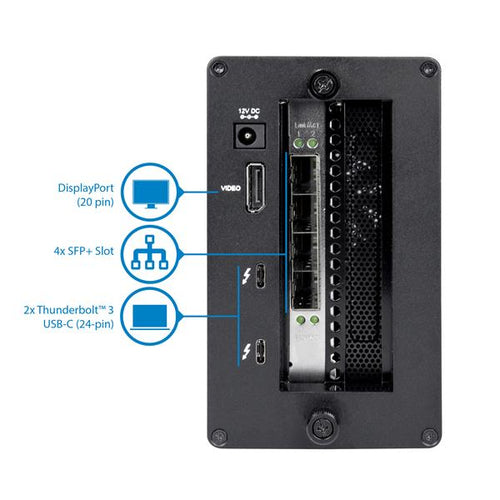 Laptop Dock StarTech.com BNDTB410GSFP Thunderbolt 3 10GbE 4-Port