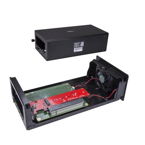 Thunderbolt 3 PCIe M.2 Adapter Schwarz 40 Gbit/s Kabelgebundene Dockingstation