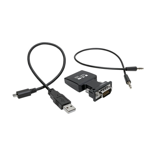 HDMI to VGA Active Adapter Converter with Audio Tripp Lite 1920x1200 Resolution